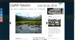 Desktop Screenshot of campisaiah.com