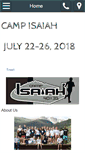 Mobile Screenshot of campisaiah.com